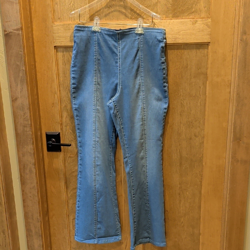Macy's Light Blue Flare Jeans